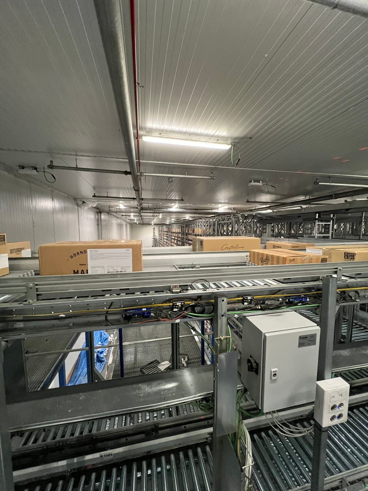 Automated Cold Storage Warehouse – Robotics & Vision System Integration 1
